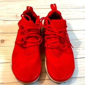 Nike Red Athletic Shoes
